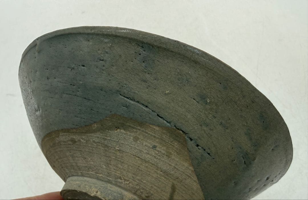 朝鮮唐津　平茶碗　アンティーク　茶道具　送料込み251217