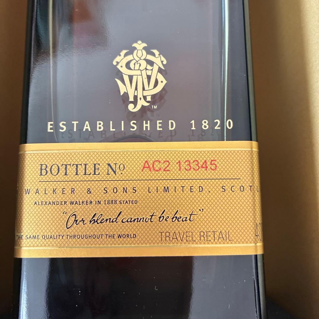 ウイスキー Johnnie Walker Blue Label 750ml