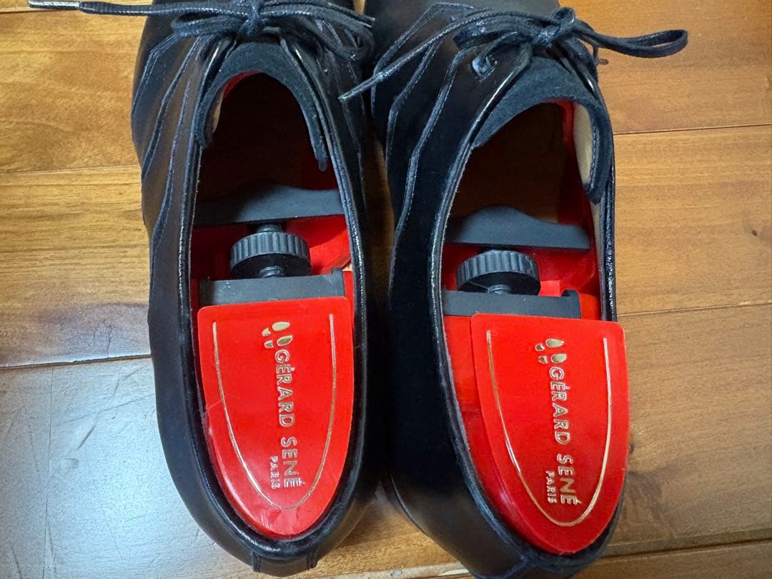 GÉRARD SENÉ PARIS 革靴 黒 9½30 シューキーパー/箱付