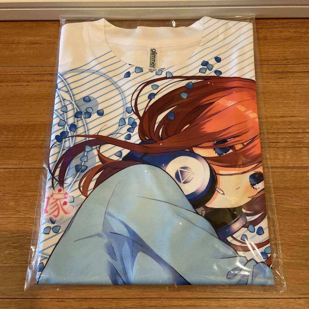 五等分の花嫁　フルグラフィックTシャツ　中野三玖
