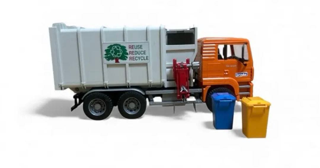 BRUDER MAN ごみ収集車