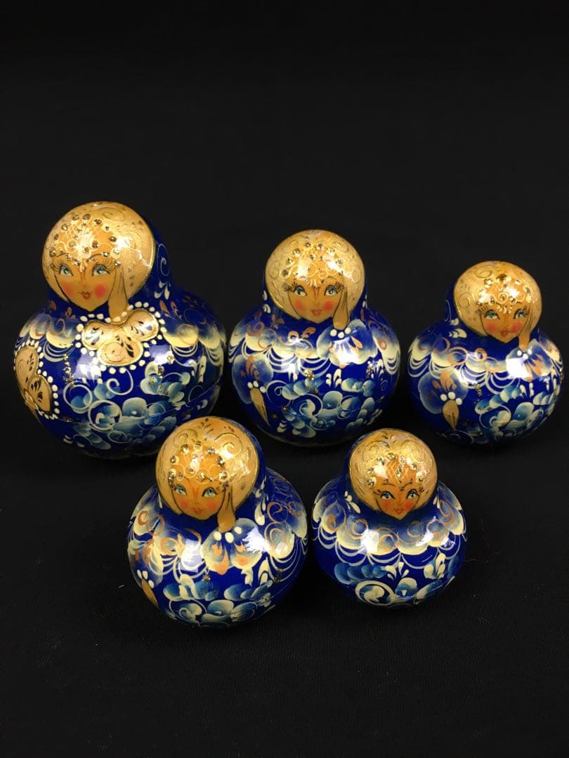 S308マトリョーシカ 20組 作家物 ロシア民芸 置物