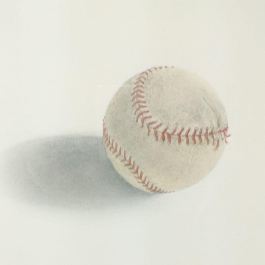 水野邦彦　野球ボール　阪急百貨店個展作