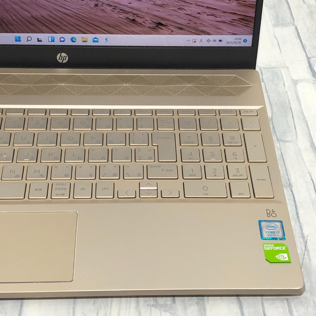 バッテリー新品★HP ノートパソコン本体 Core i7-8550U/Win11