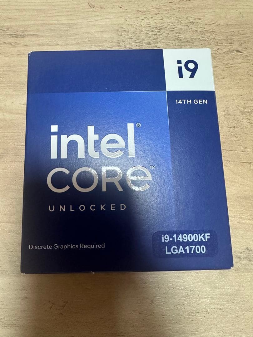 Intel Core i9-14900KF 第14世代 CPU 新品