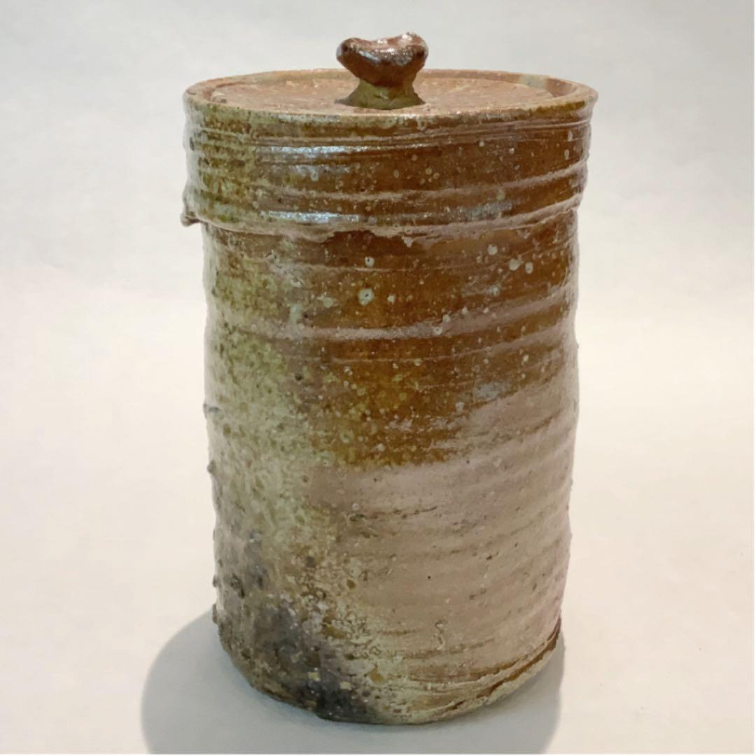 高橋楽斎作 信楽 一重口細水指