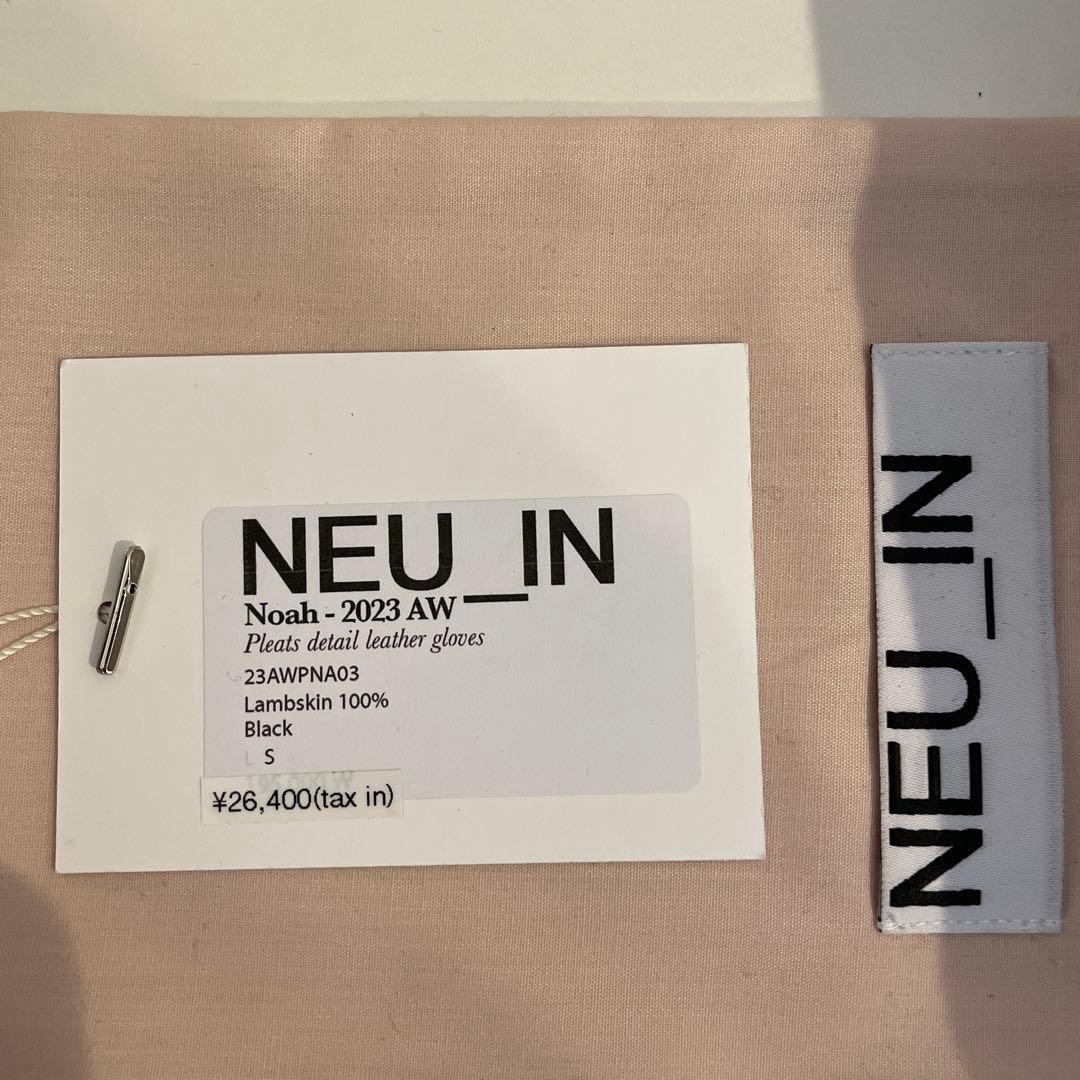 NEU_IN ブラック レザー手袋