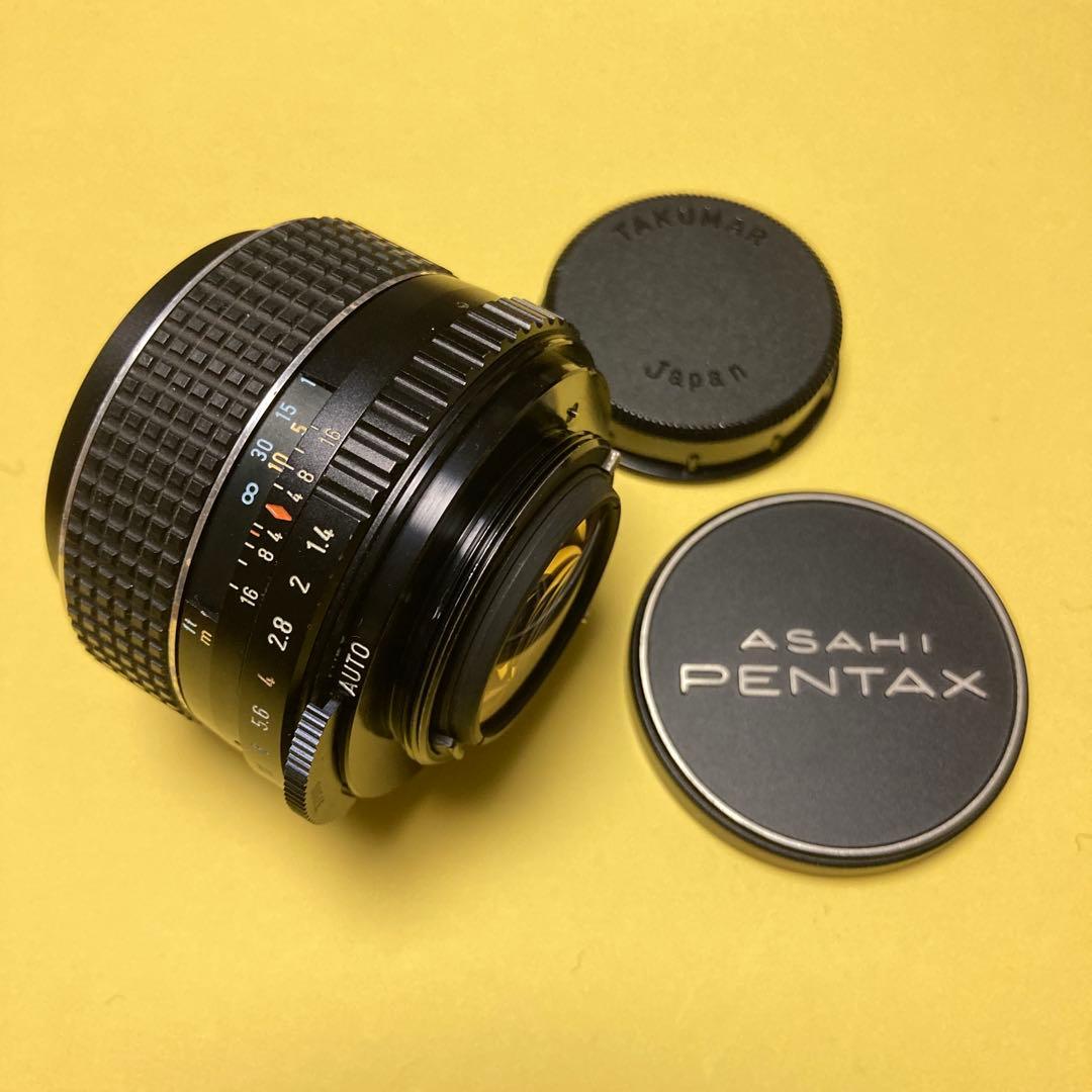 M42 美品 SMC TAKUMAR 50mm F1.4 純正付属 タクマー