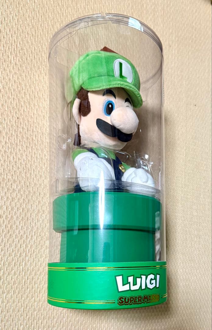 ルイージ スーパーマリオ 38cmフィギュア