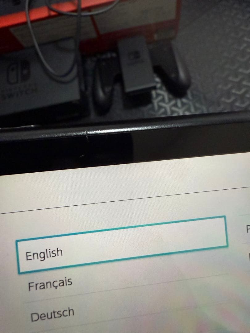 NINTENDO switch　グレー