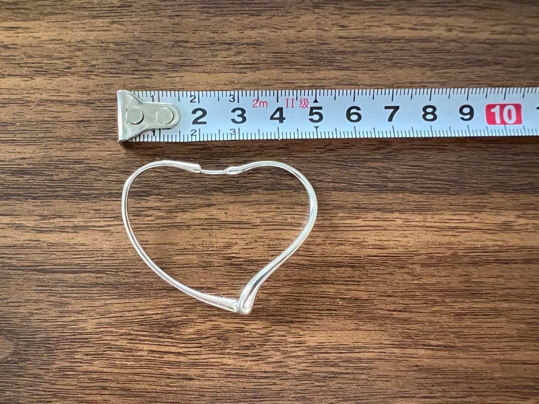 TIFFANY&Coオープンハートフープピアス