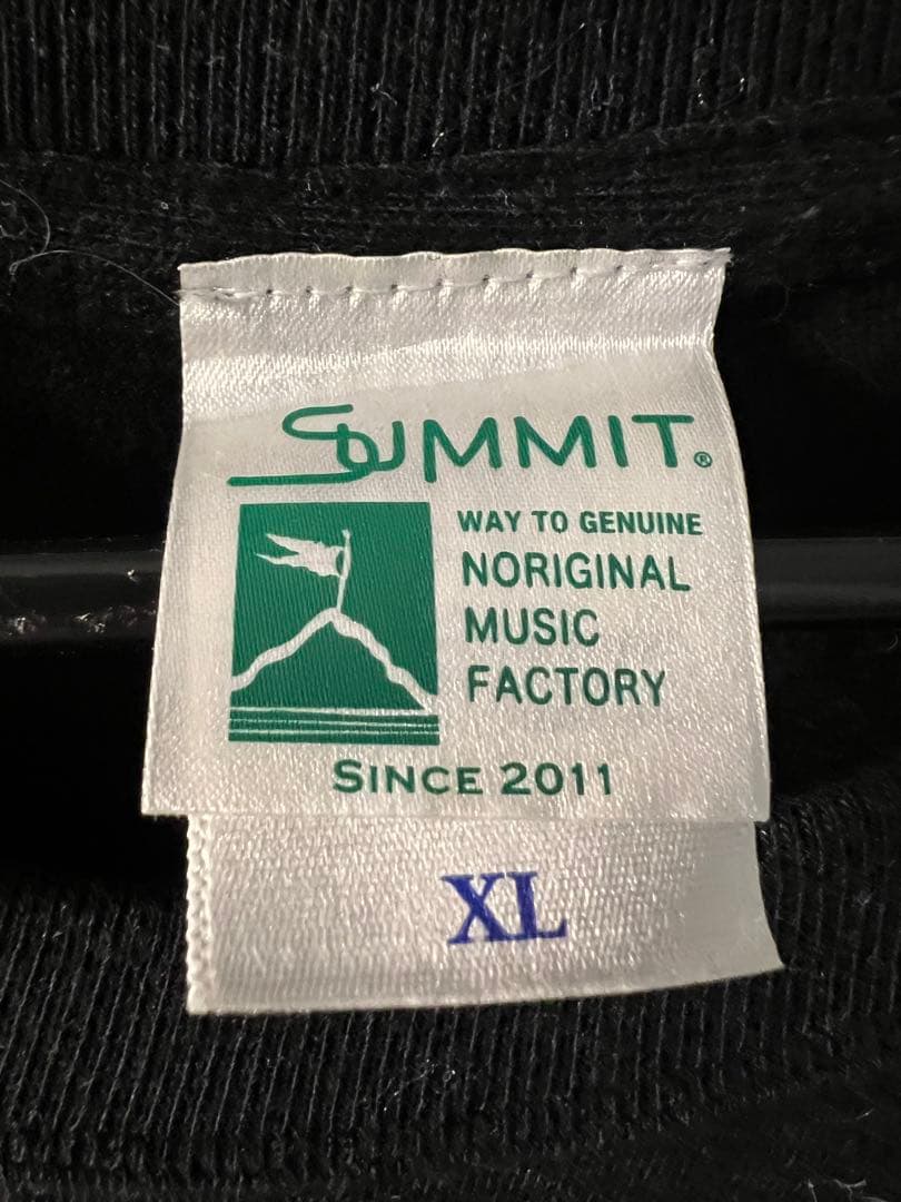 c.o.s.a.　XLサイズ　BLACKカラー　Tシャツ　summit　絶版