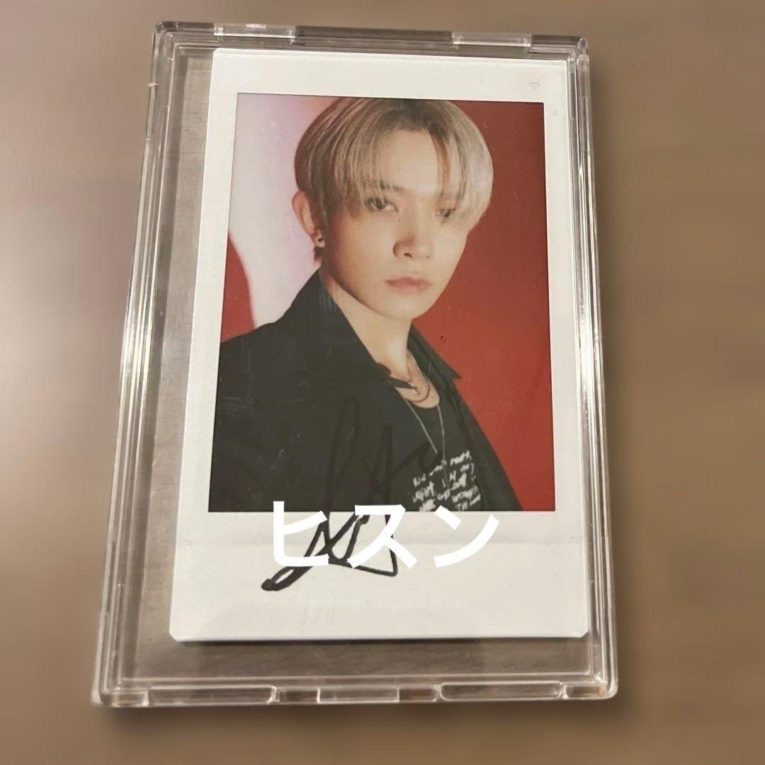 ENHYPEN ヒスン　FATE チェキ　直筆サイン