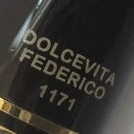 デルタ ドルチェビータ フレデリコ 万年筆 レジン ブルー