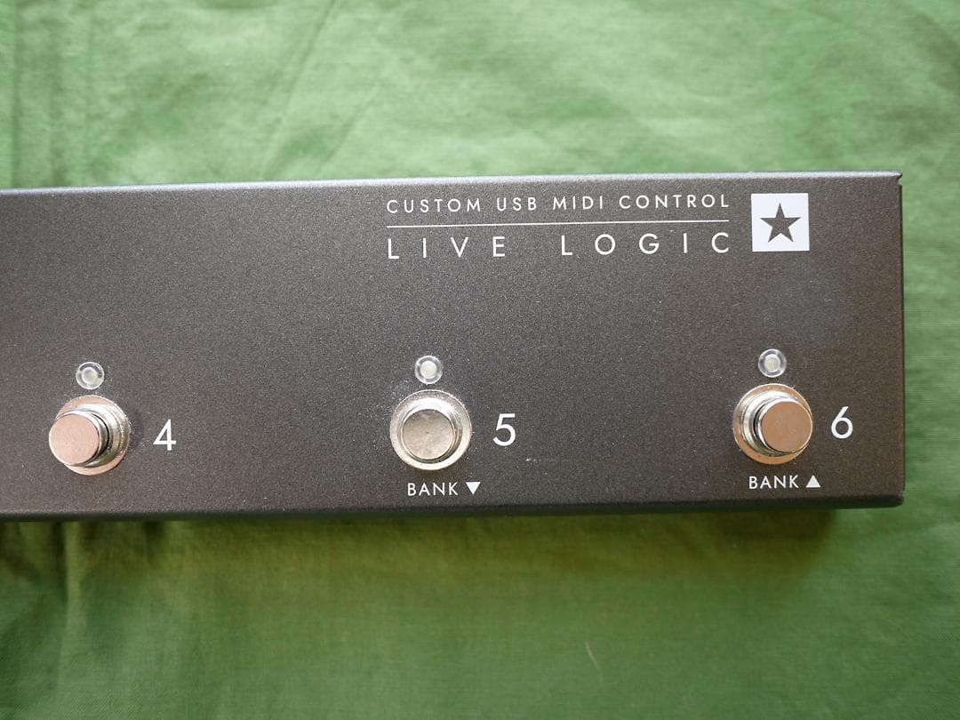 blackstar livelogic USB MIDI フットスイッチ