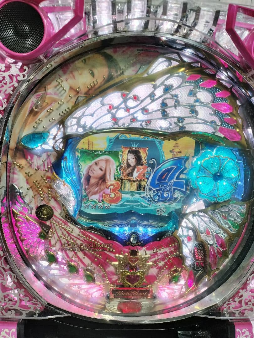 パチンコ 倖田來未 実機 循環＋オート機能付き 鍵付き 家庭用電源SANKYO