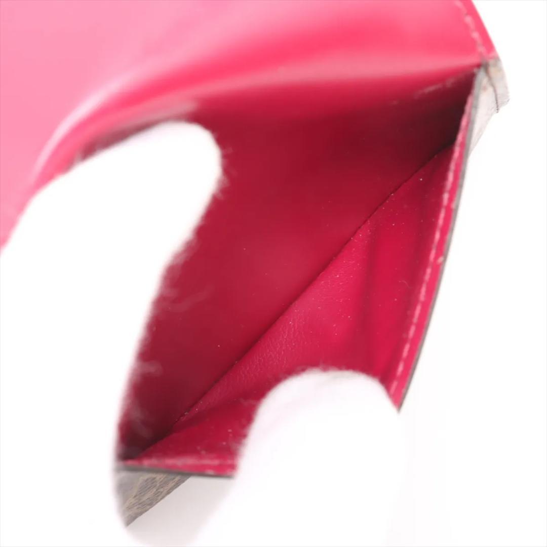 【新品同様】ルイヴィトン モノグラム ポルトフォイユゾエ フューシャ ウォレット