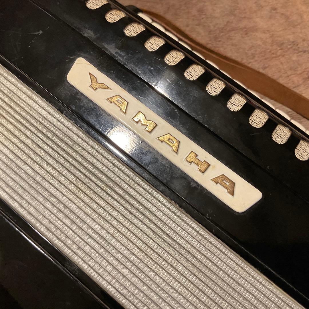 YAMAHA ヤマハ アコーディオン 25鍵盤 BLACK ブラック 黒 レトロ