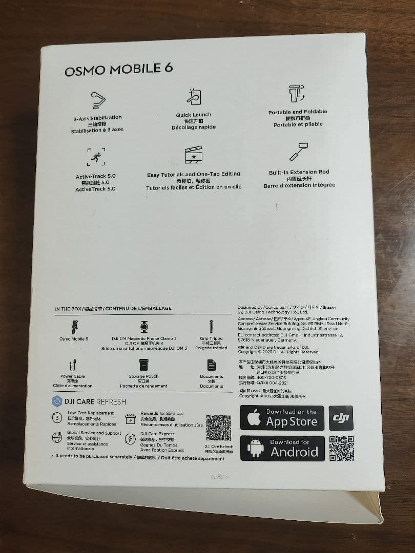 DJI OSMO MOBILE 6 スタビライザー