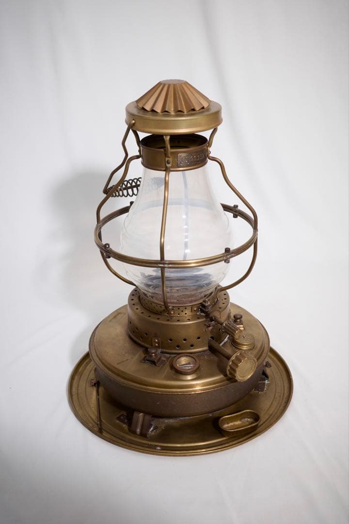 日本船燈 ニッセン フリージア 石油ストーブ 真鍮製