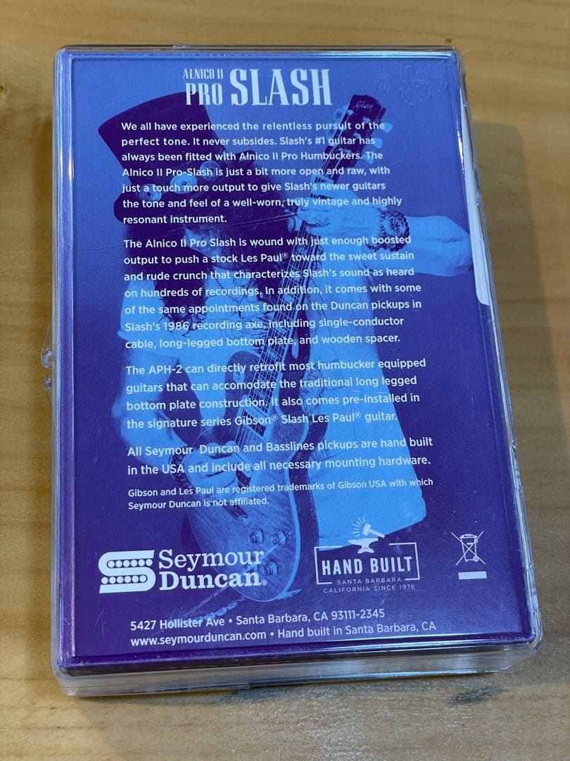ギター SEYMORE DUNCAN Slash APH-2s ZEBRA