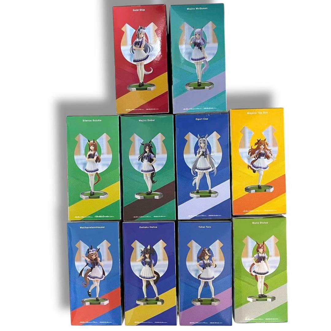 ウマ娘 制服フィギュア プライズ　まとめ売り　10体
