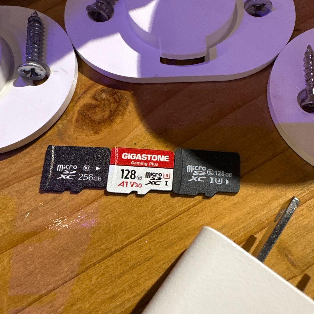 SwitchBot見守りカメラ3台+SDセット3MP 360度防犯カメラ　ベビー