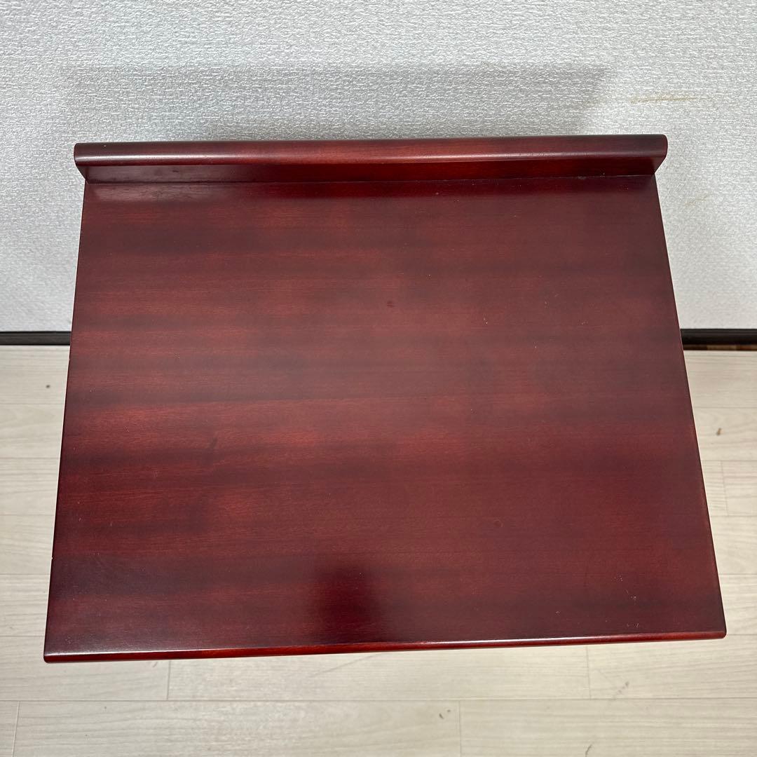 カリモク ガラス キャビネット サイドボード 電話台 花台 飾り棚 ※i4※