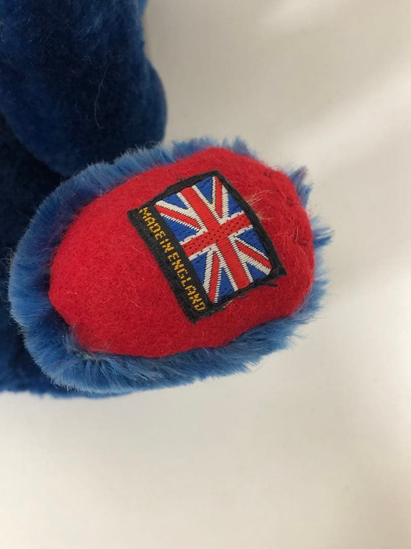 メリーソート社　チーキージャック　ブルー テディベア　ぬいぐるみ