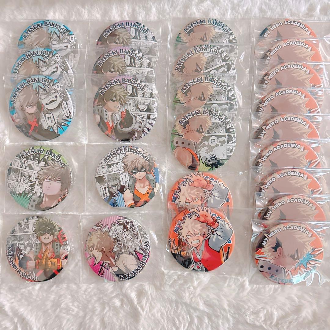 僕のヒーローアカデミア ヒロアカ 爆豪勝己 HEROES コレクション缶バッジ