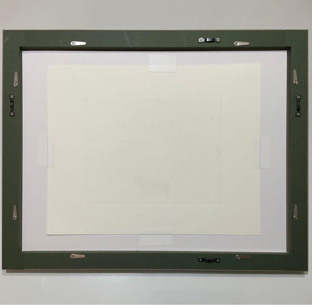 絵画・額縁・版画・オバタ クミ・新品未使用・エッチング・美術品・インテリア・雑貨
