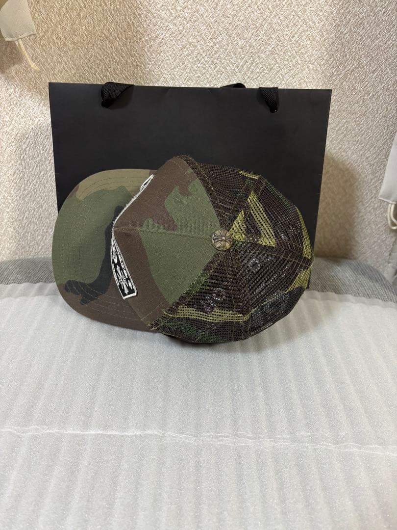 美品　クロムハーツキャップ　カモフラ　迷彩　正規品