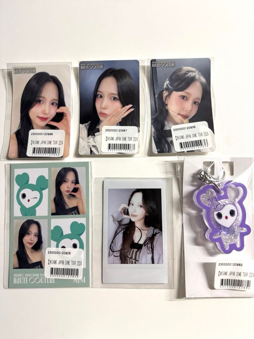 M*様 TWICE MINA 直筆サイン入りソロポラ