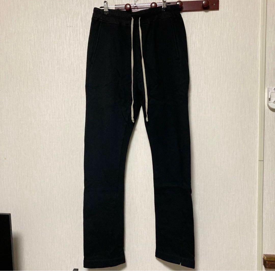 リックオウエンス ダークシャドウ ドローストリング スウェットパンツ フレア