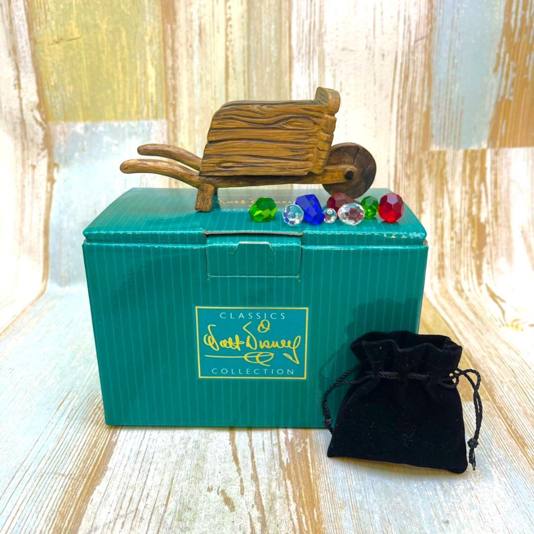 WDCC 白雪姫 七人の小人  White 宝石 トロッコ 手押し車