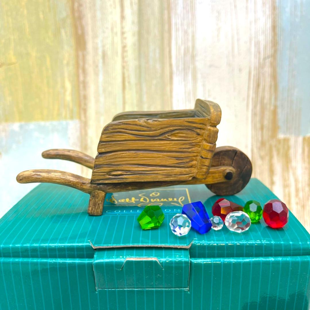 WDCC 白雪姫 七人の小人  White 宝石 トロッコ 手押し車