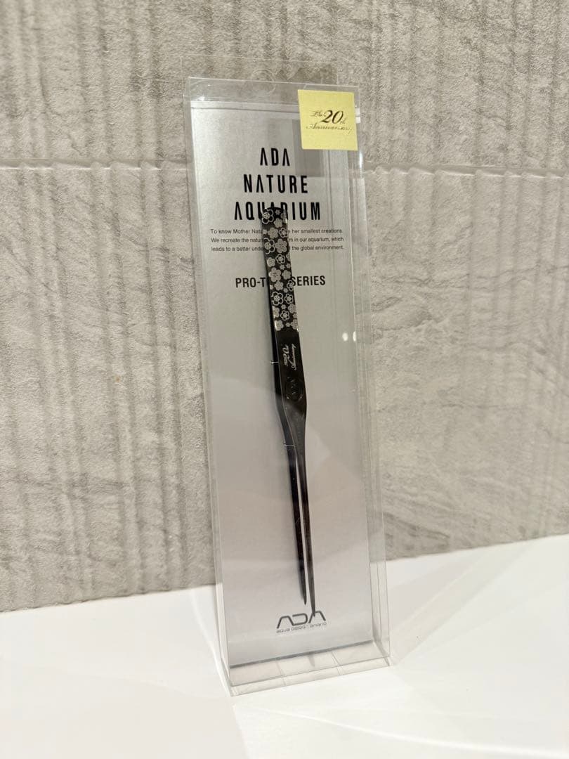 【希少廃盤品】ADA 20周年記念 プロピンセットSブラック【新品未開封】