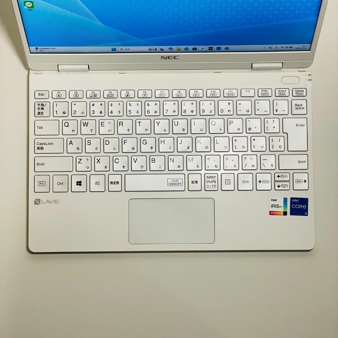第11世代core i5 NEC LAVIE ノートPC win11 薄型軽量