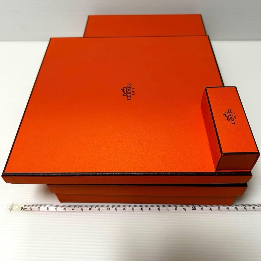 【 美品 】エルメス 空箱 4点まとめ売り ヒールの巾着袋付き