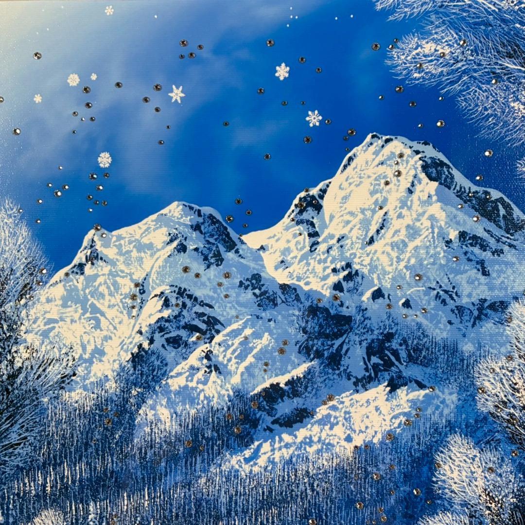 【最終値下げ】美品 ジョン・ラッテンベリー「クリスタル〜」ジクレ+スワロフスキー