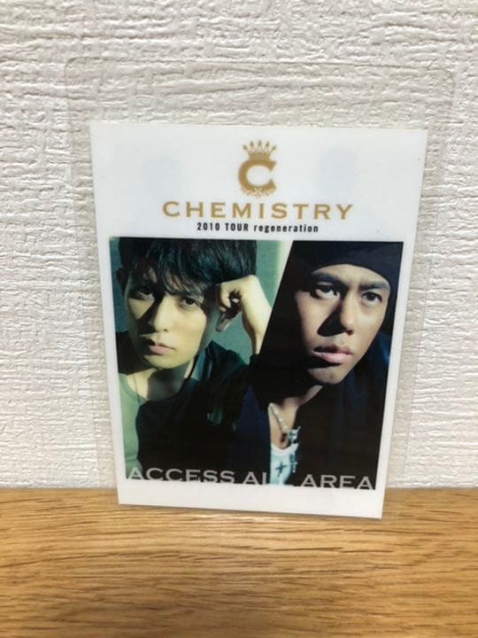 ケミストリー　CHEMISTRY ライブスタッフ用　アクセスオールエリアパス