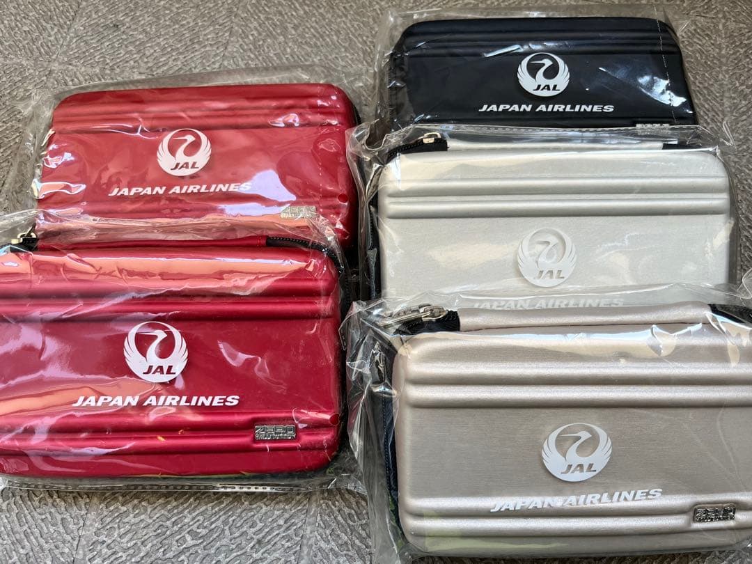 【未開封】JALビジネスクラスZERO HALLI4色5個セット