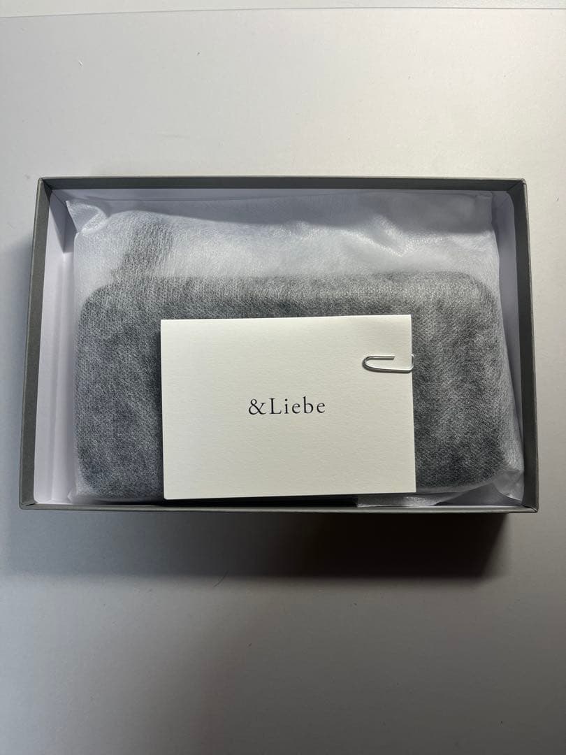 &LIEBE ジップペンケース 栃木レザー スムースブラック