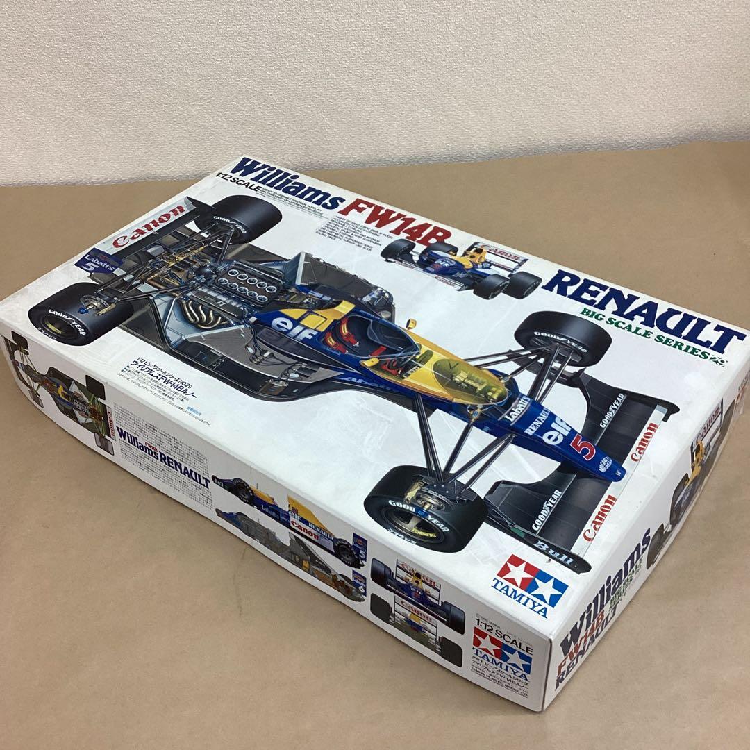絶版 タミヤ 1/12スケール 未組立 ウイリアムズFW14B ルノー