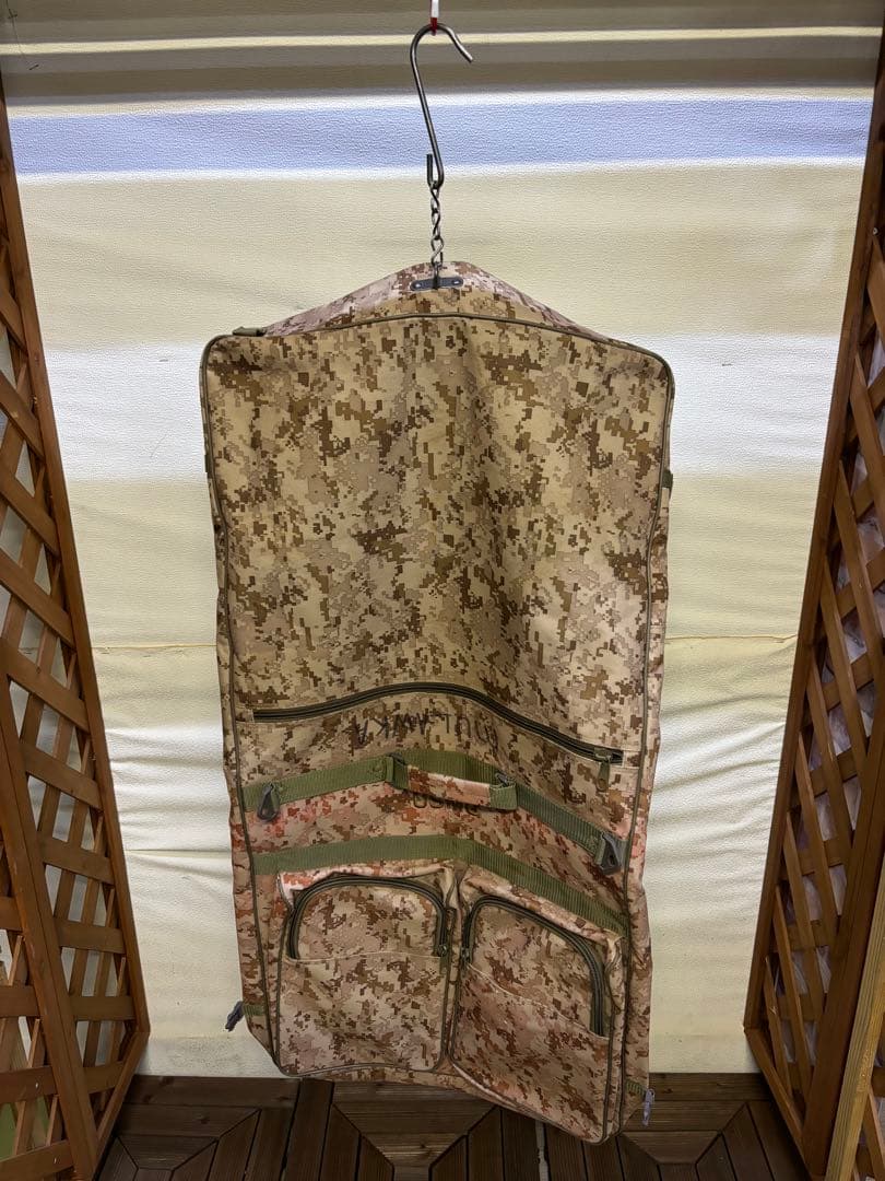 USMC アメリカ海兵隊　ミリタリー　テーラーバッグ　ガーメントバック