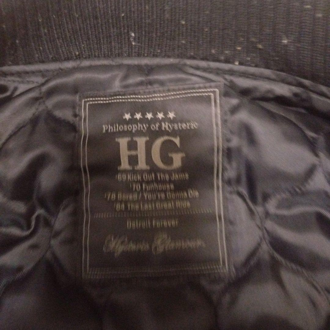 HYSTERIC GLAMOUR ブラック ジップアップジャケット