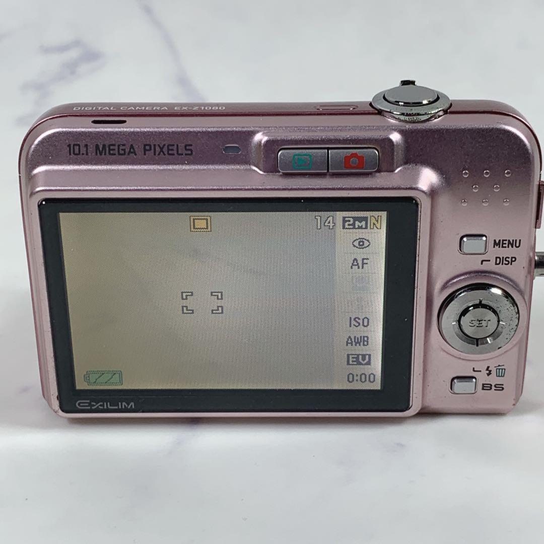 【極上美品】CASIO EXILIM EX-Z1080 コンデジ ピンク