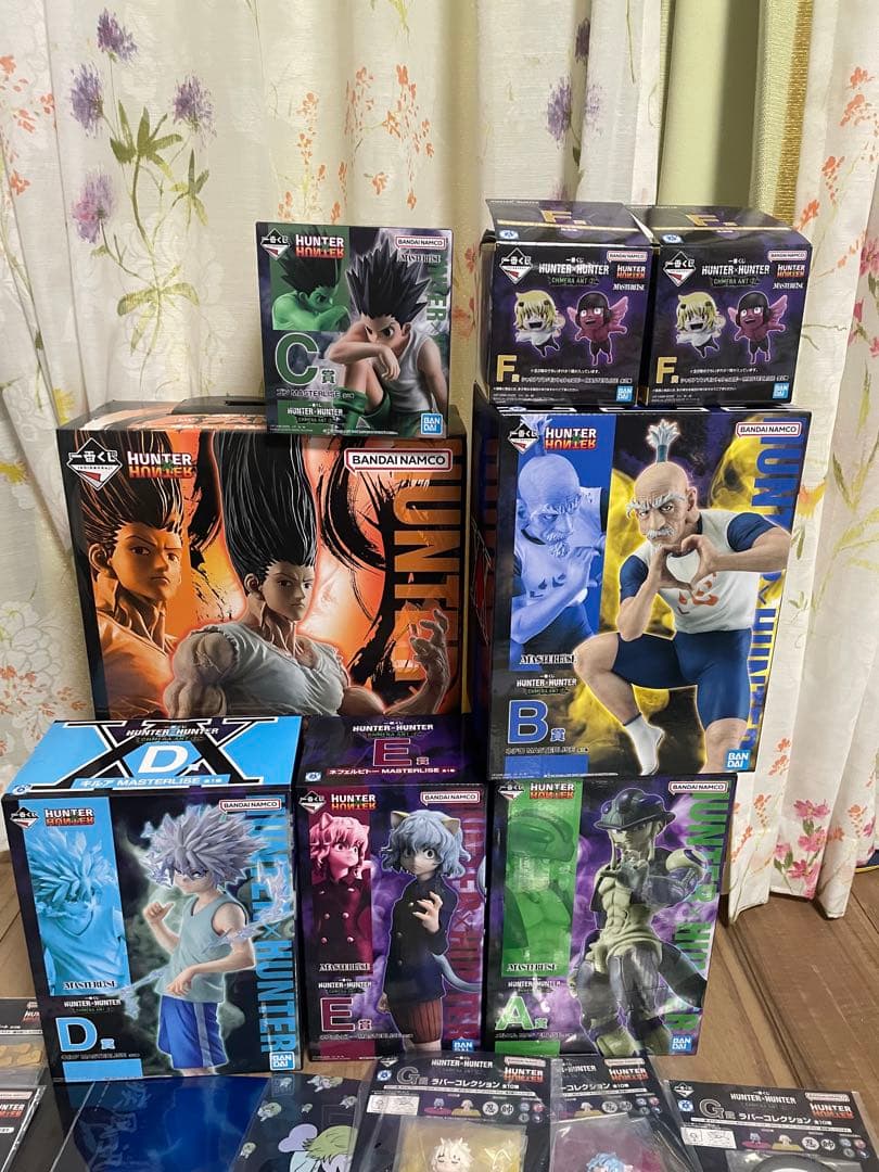 一番くじ　ハンターハンター　 ラストワン含む　35点　ほぼフルコンプ　フィギュア
