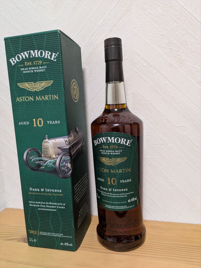 【正規品・未開封】BOWMORE ASTON MARTIN 10年 1L