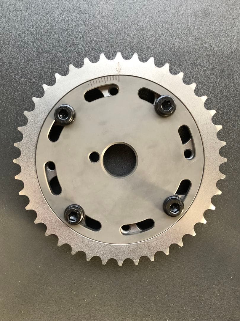 【新品】日産L6/L4 カムシャフト用　カムスプロケット　スライド調整式　L型